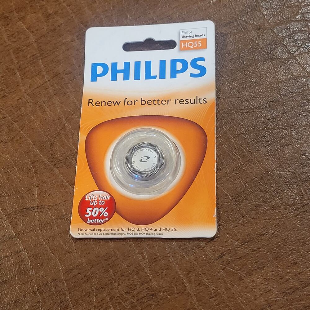 Philips HQ55 replacement shaving head New sealed